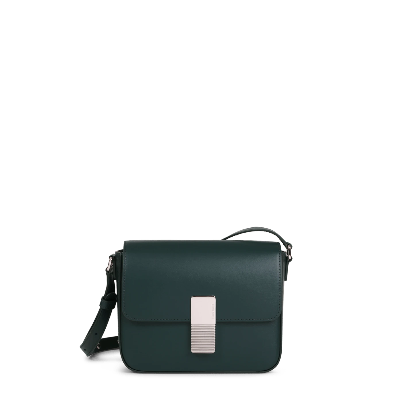 Mini Monceau Silver Edition - Cuir Box Vert Forêt - Ateliers Auguste