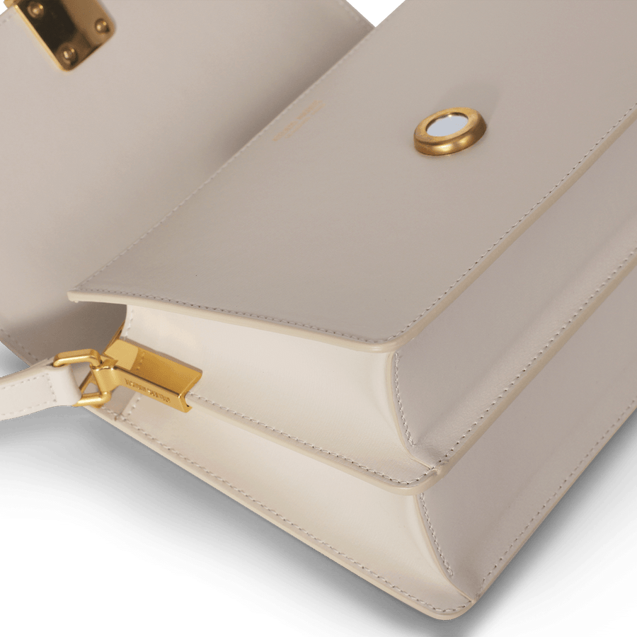 Gabriel Gold Edition - Cuir Box Blanc Cassé Ateliers Auguste