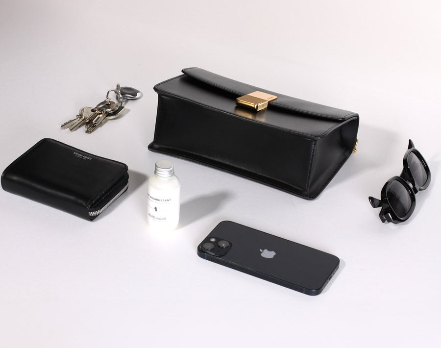 Alma Gold Edition - Cuir Box Noir Ateliers Auguste