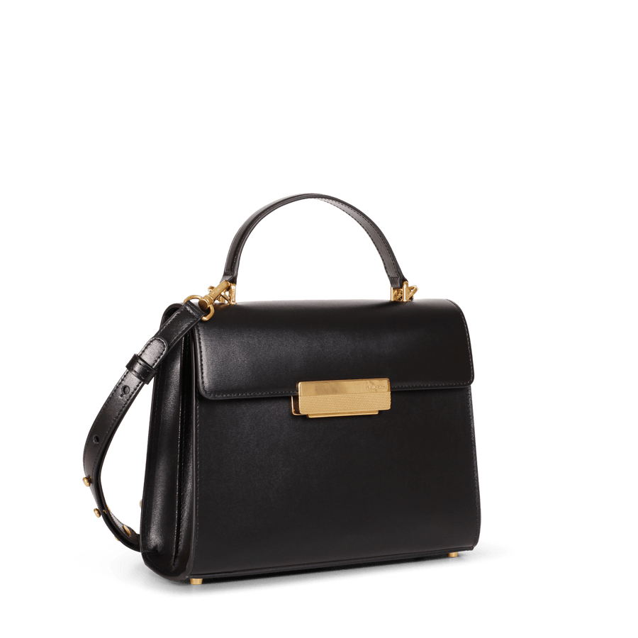 Capucine Gold Edition - Cuir Box Noir Ateliers Auguste