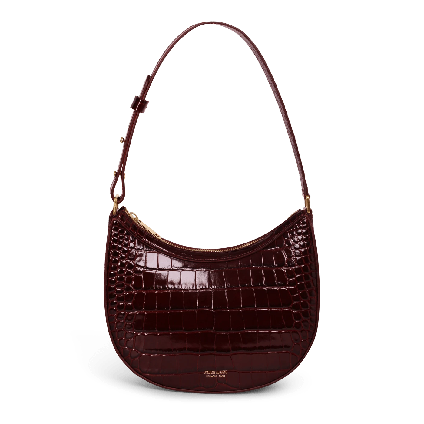 Marceau Gold Edition - Burgundy Embossed Leather