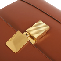 Mini Marly Gold Edition - Cuir Box Camel - Ateliers Auguste