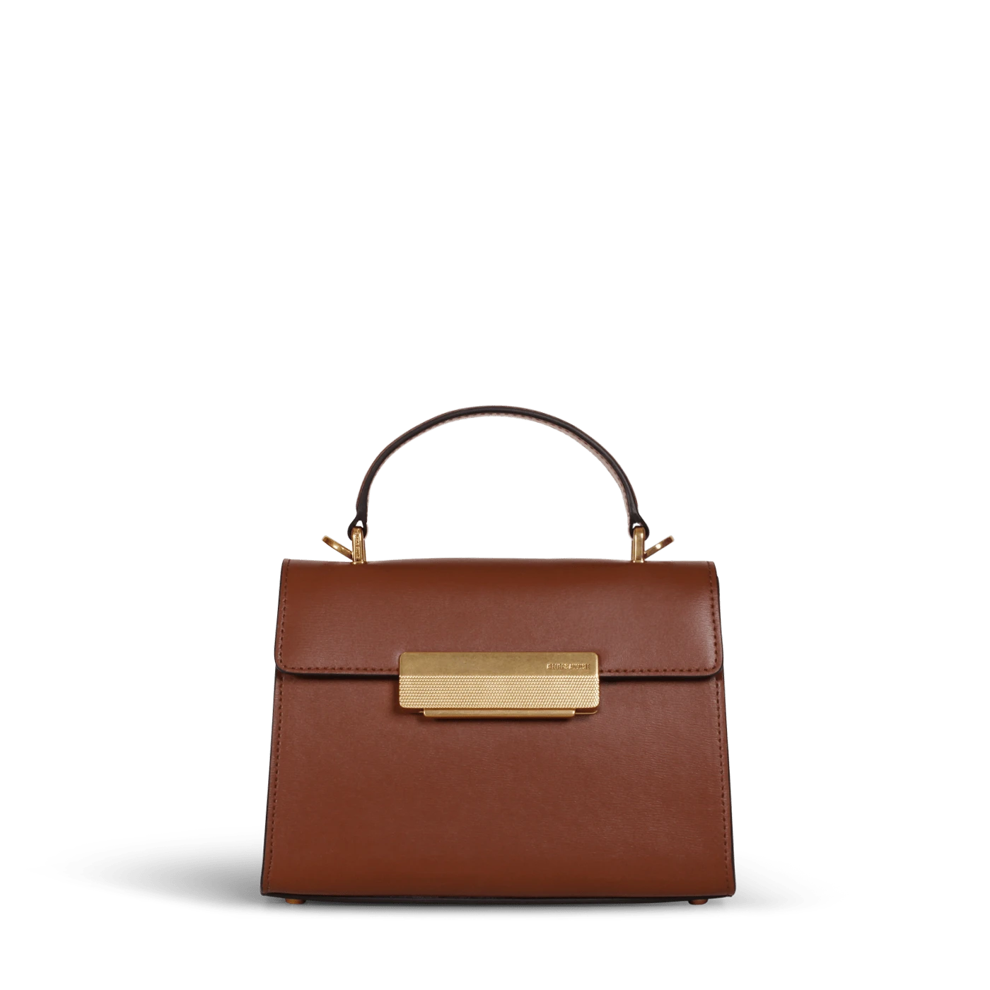 ★L'Appartement A POINT アーポワン ダークブラウン バック A POINT/アーポワン】 MINI La Faux Fur Bag（ハンドバッグ）｜L