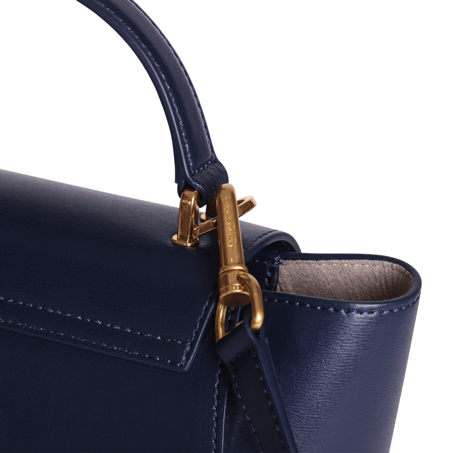 Mini Marly Gold Edition - Cuir Box Marine Ateliers Auguste