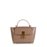 Mini Marly Gold Edition - Cuir Box Taupe - Ateliers Auguste