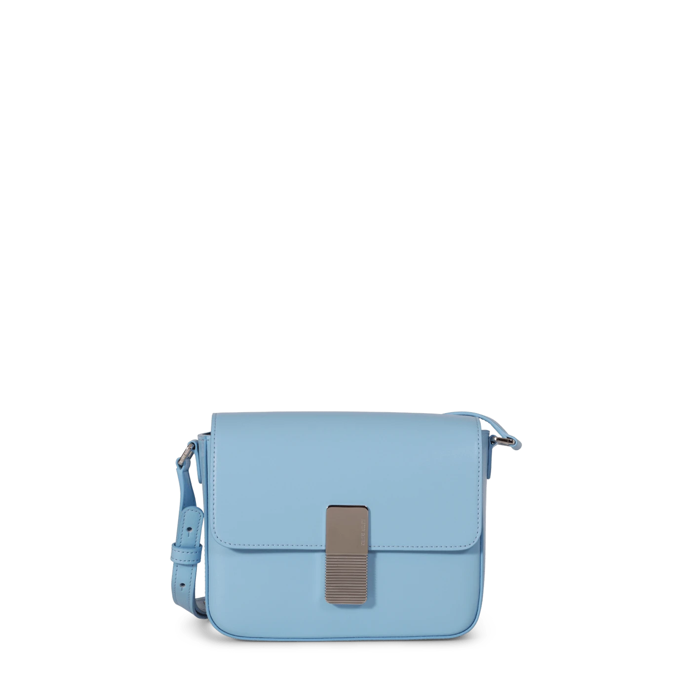 Mini Monceau Silver Edition - Light Blue Box Leather – Ateliers