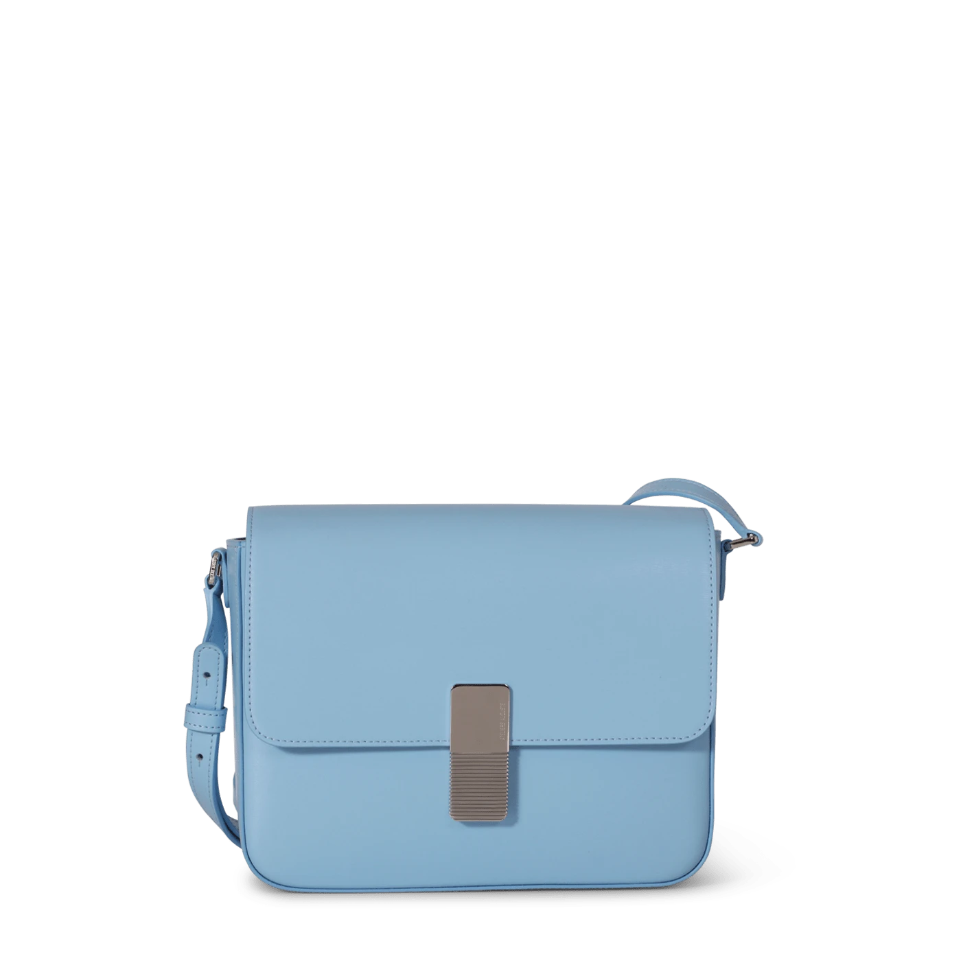 Monceau Silver Edition - Light Blue Box Leather – Ateliers Auguste