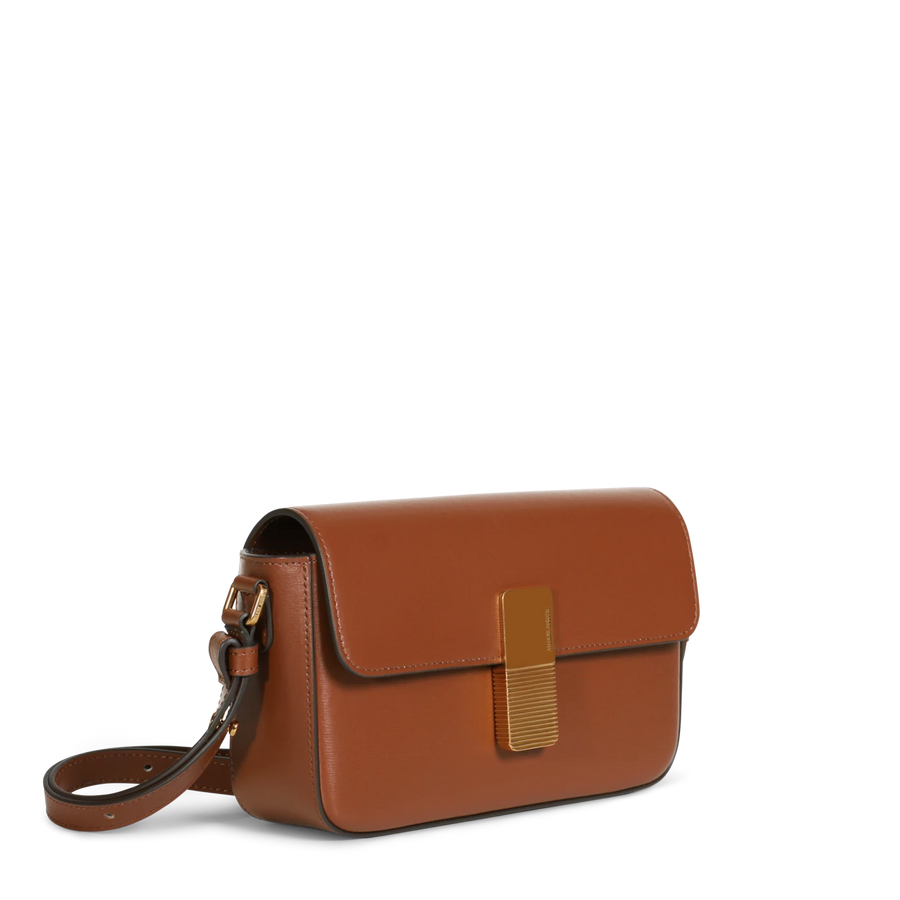 Monceau Baguette Gold Edition - Cuir Box Camel Ateliers Auguste