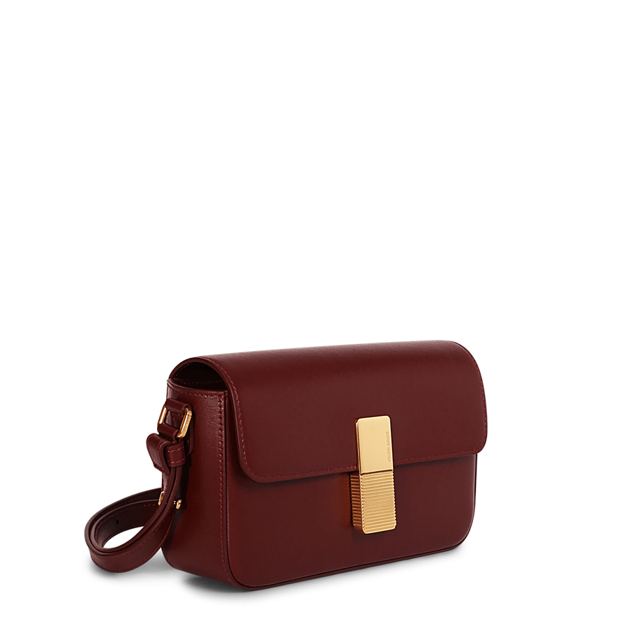 Monceau Baguette Gold Edition - Cuir Box Bordeaux Ateliers Auguste