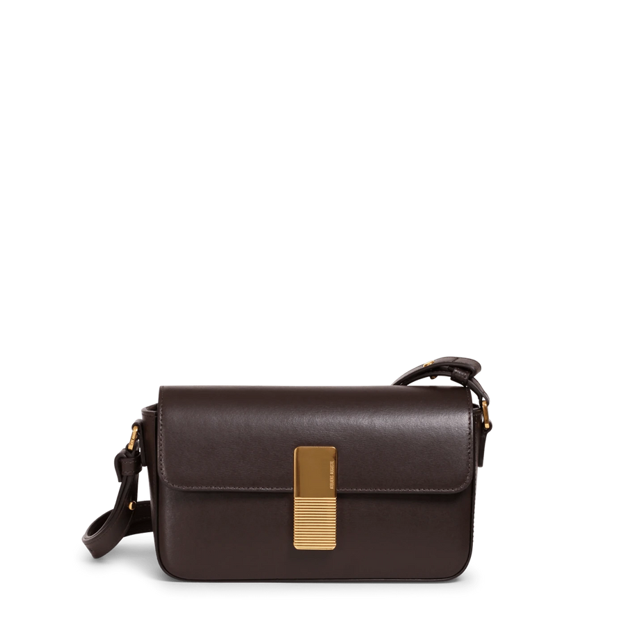 Monceau Baguette Gold Edition - Cuir Box Chocolat Ateliers Auguste