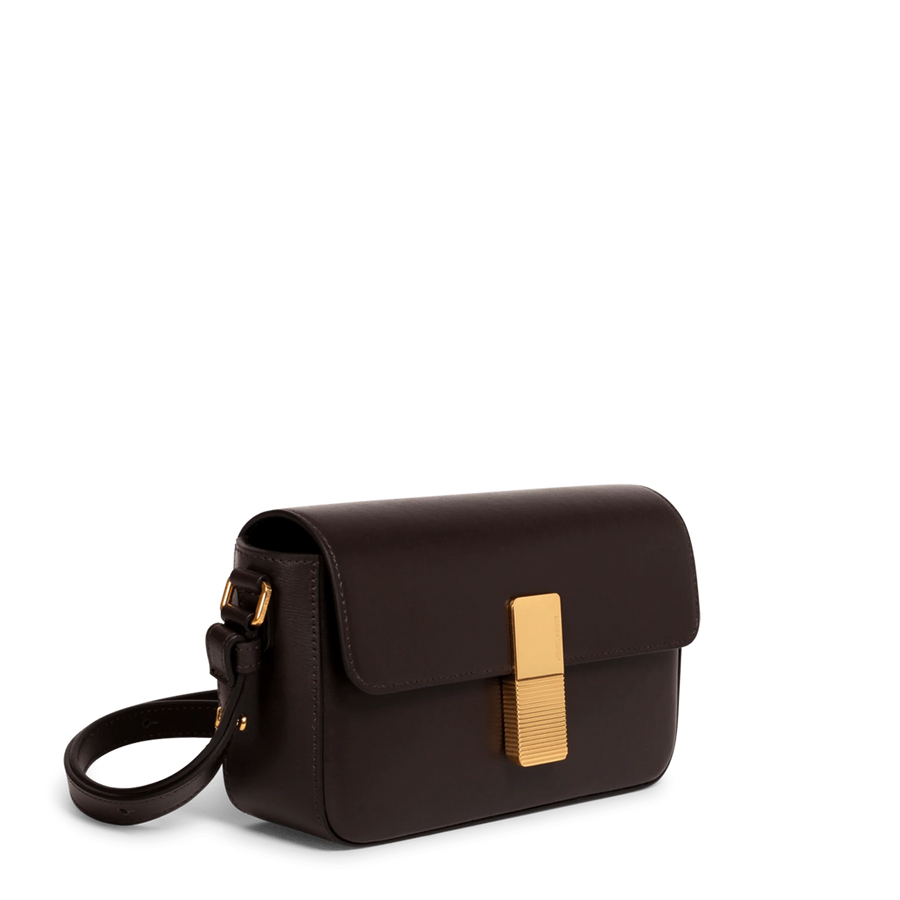 Monceau Baguette Gold Edition - Cuir Box Chocolat Ateliers Auguste