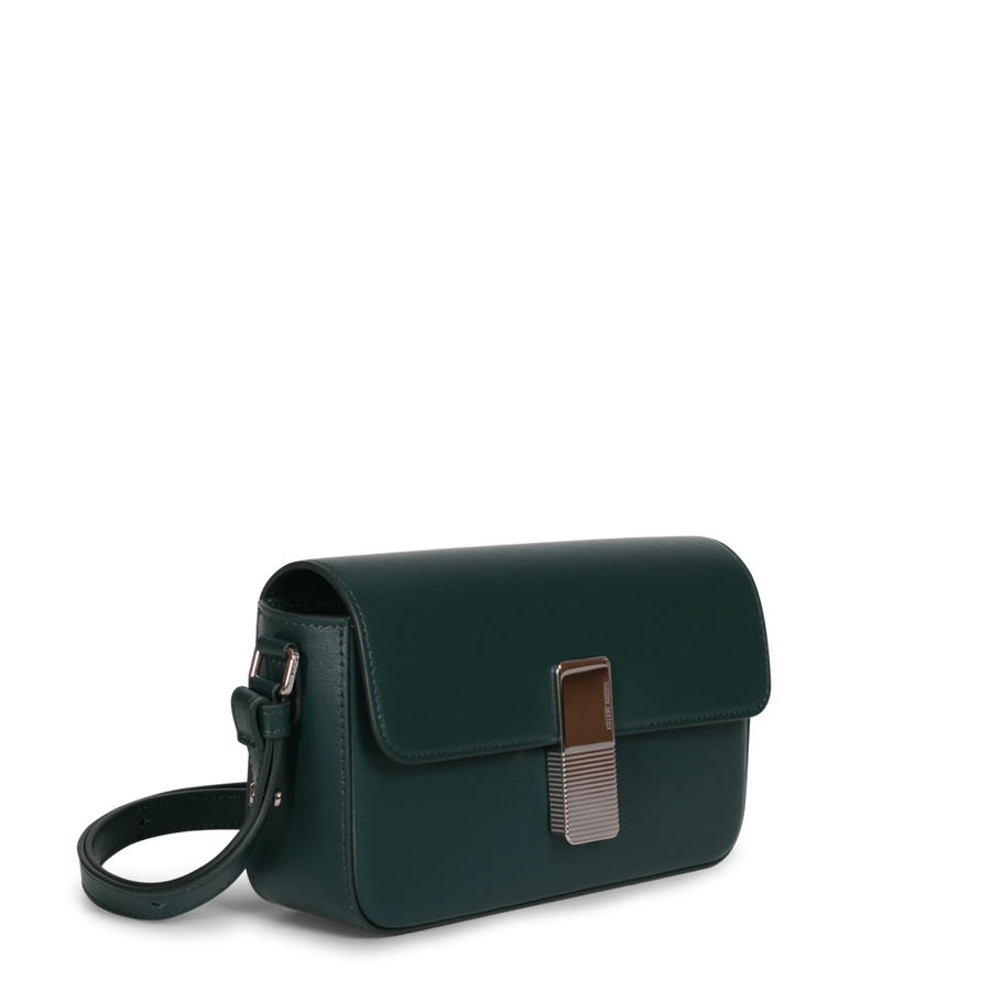 Monceau Baguette Silver Edition - Cuir Box vert Forêt Ateliers Auguste