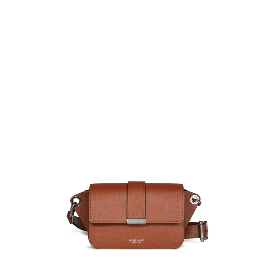 Effortless top saffiano satchel