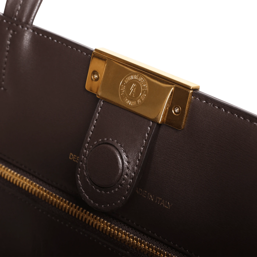 Sévigné Gold Edition - Cuir Box Chocolat Ateliers Auguste