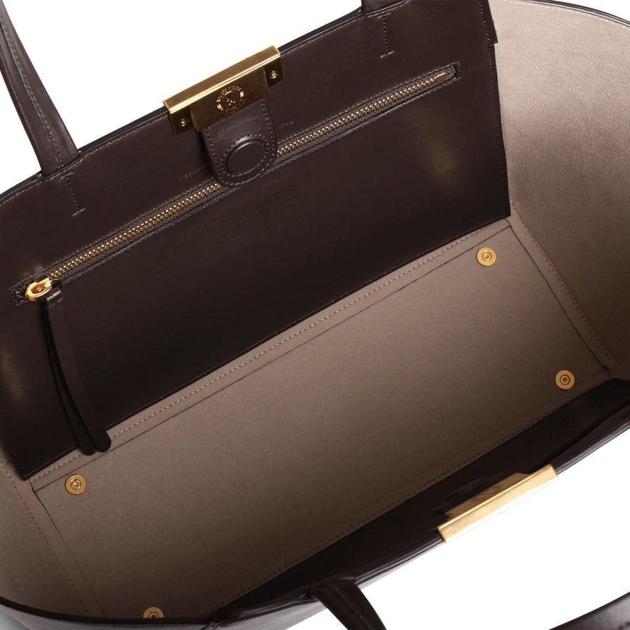 Sévigné Gold Edition - Cuir Box Chocolat Ateliers Auguste