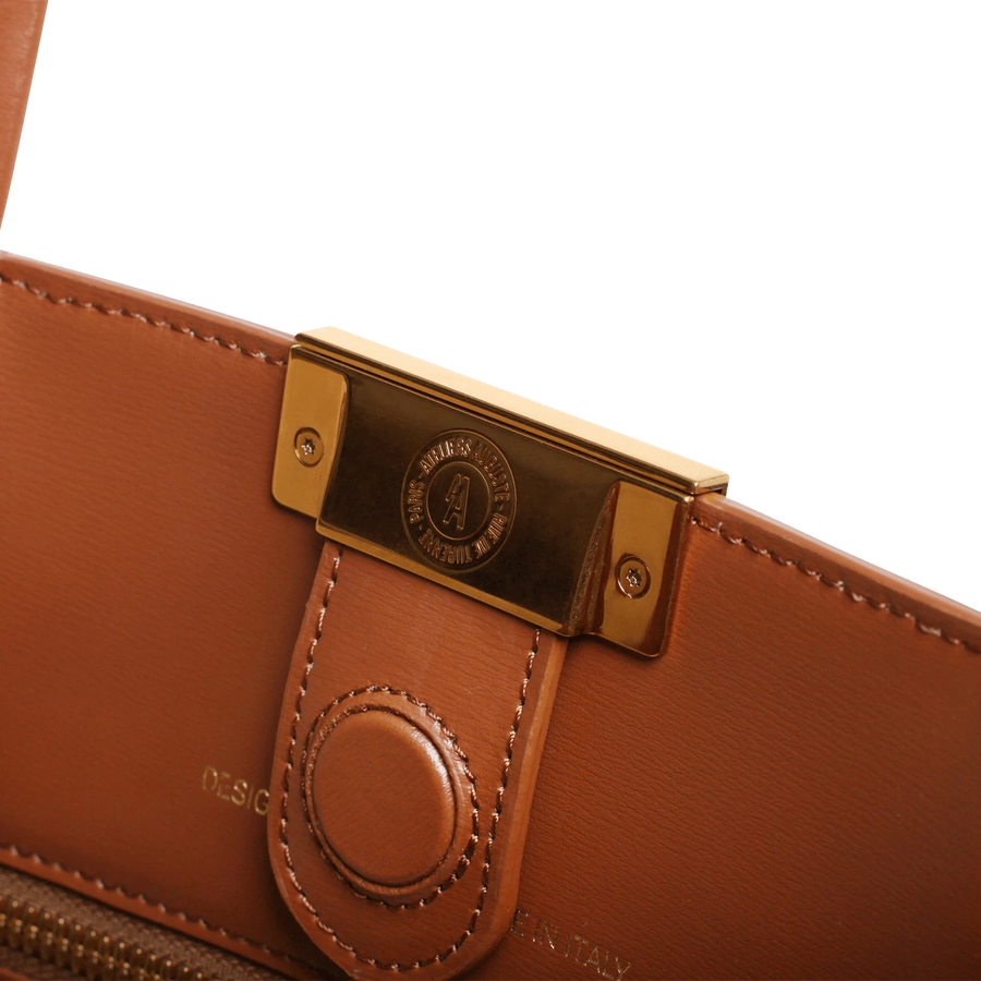 Sévigné Gold Edition - Cuir Box Camel Ateliers Auguste