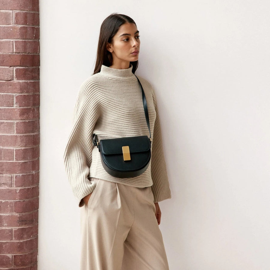 Sully Gold Edition - Cuir Box Noir Ateliers Auguste