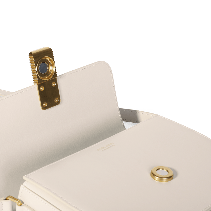 Sully Gold Edition - Cuir Box Blanc Cassé Ateliers Auguste